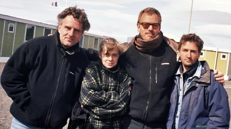 The crew on Kerguelen.